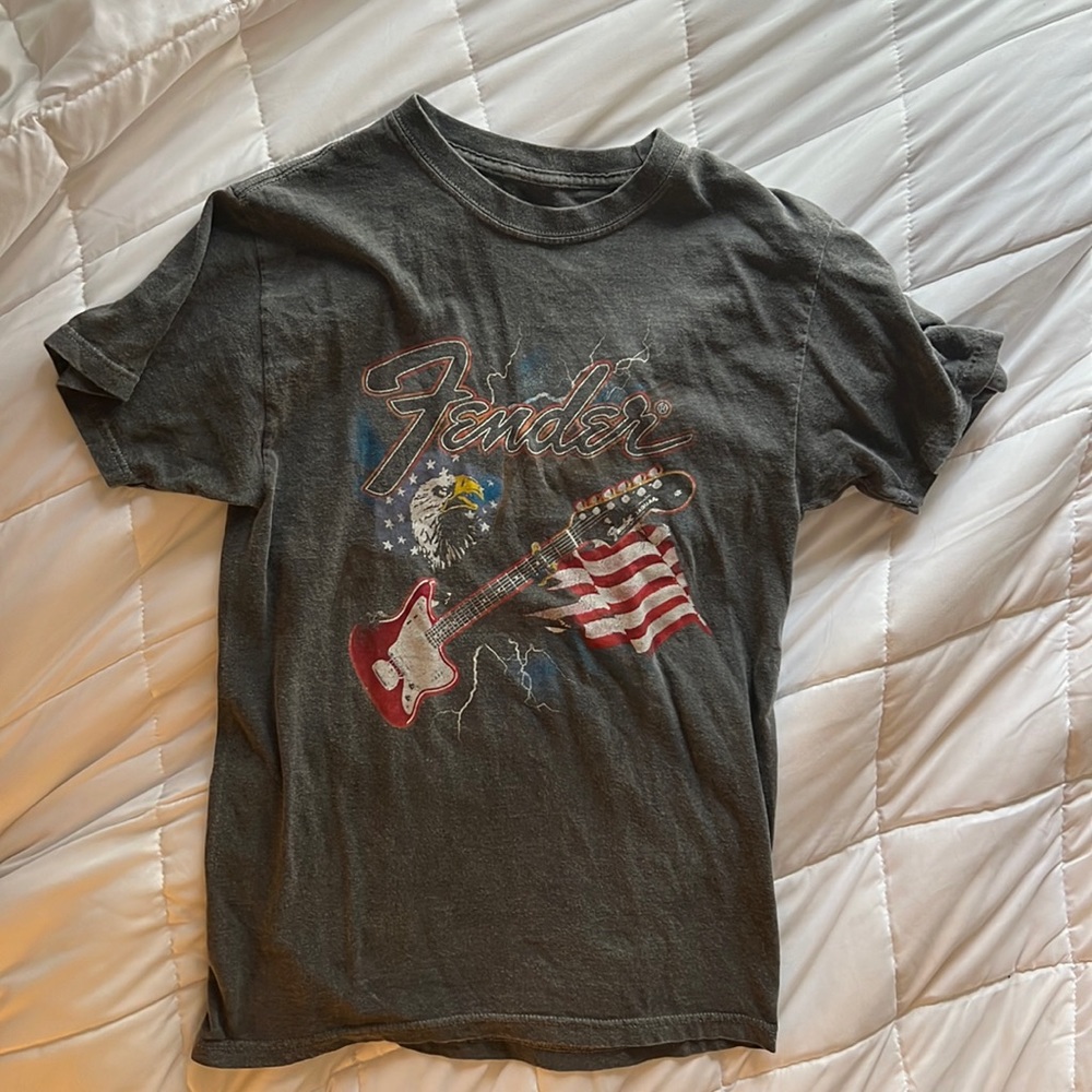 fender guitar tshirt
